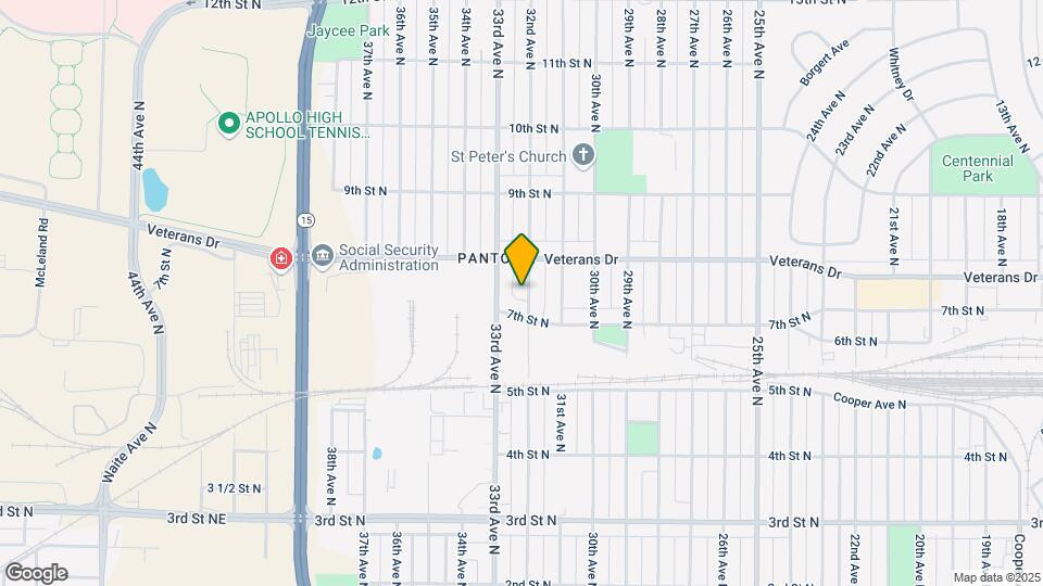 725 32nd Ave N Mapa y Detalles de la Ubicación
