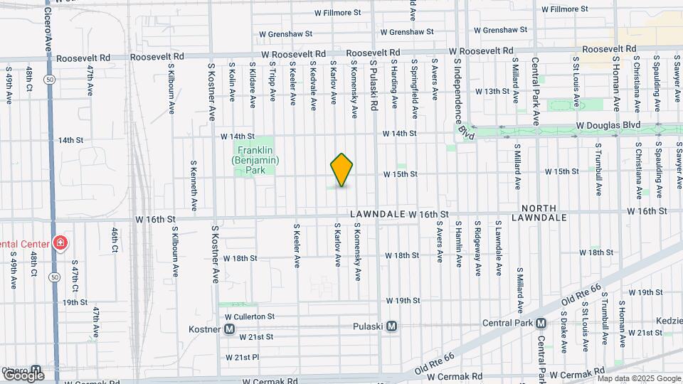 1523 S Karlov Ave Map and Location Details