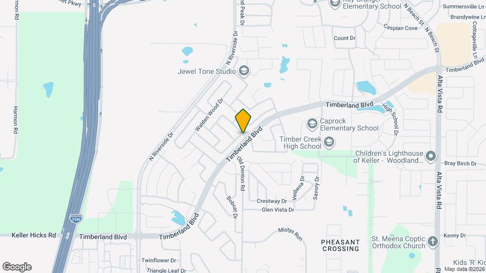 2916 Red Wolf Dr Map and Location Details