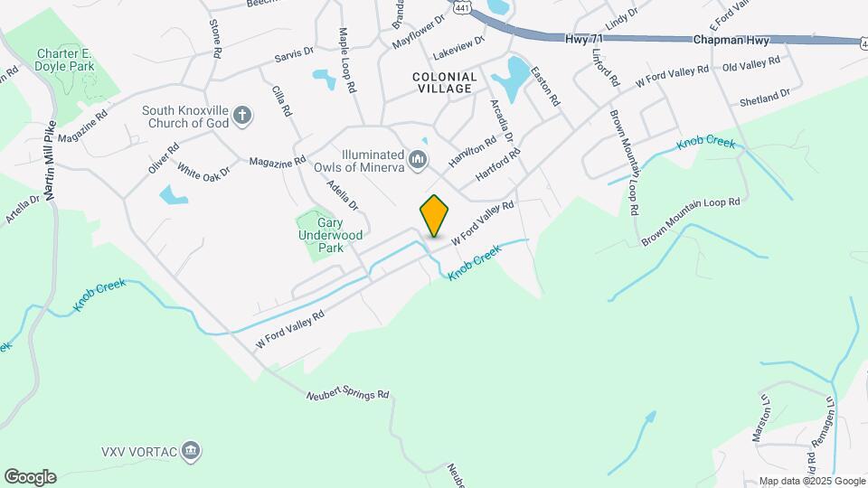 601 Southbrook Dr Map and Location Details