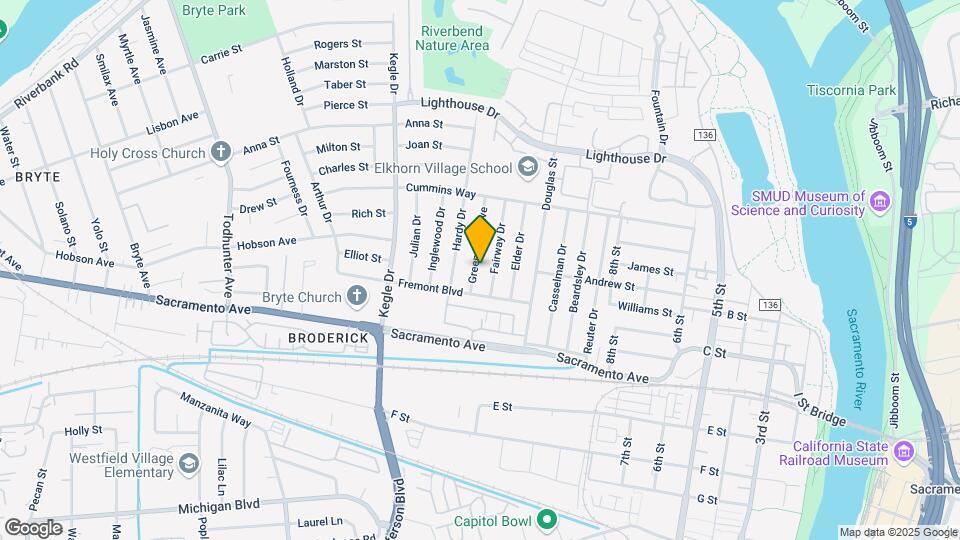 851 Greenwood Ave Mapa y Detalles de la Ubicación
