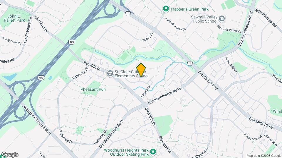 4025 Rolling Valley Dr Map and Location Details