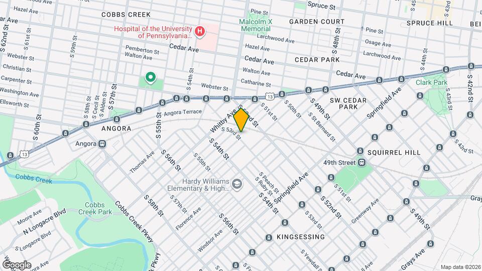 1003 S 53rd St Map and Location Details