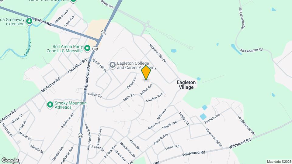 107 Norris Ave Mapa y Detalles de la Ubicación