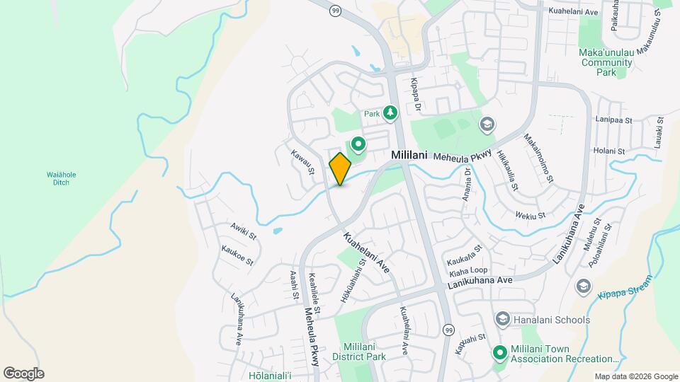 95-029 Kuahelani Ave Map and Location Details