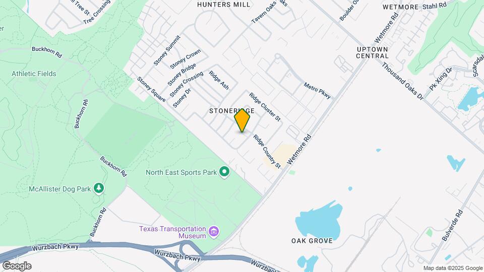 3518 Stoney Bluff St Map and Location Details