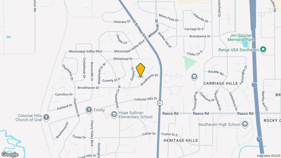 8297 Baldwyn Cove Map and Location Details