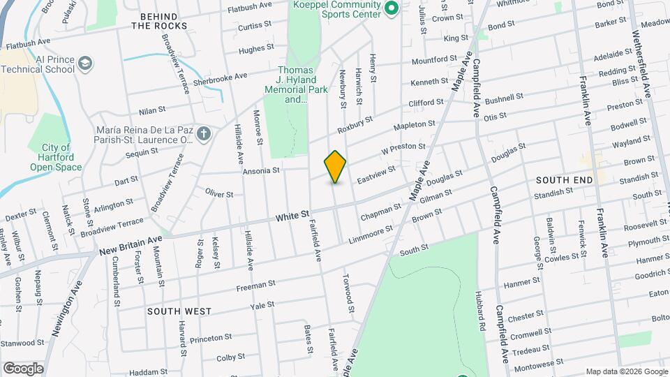 218 Grandview Terrace Map and Location Details