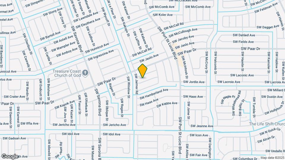 981 SW McElroy Ave Map and Location Details