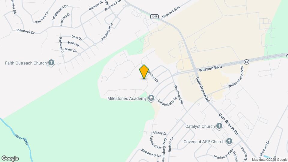 109 Lincolnton Ct Map and Location Details