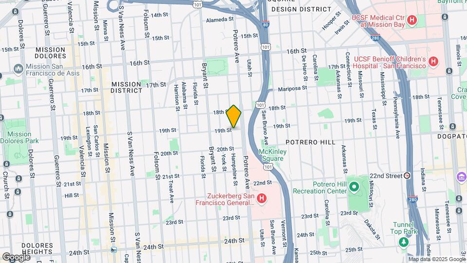 701 Hampshire St Mapa y Detalles de la Ubicación