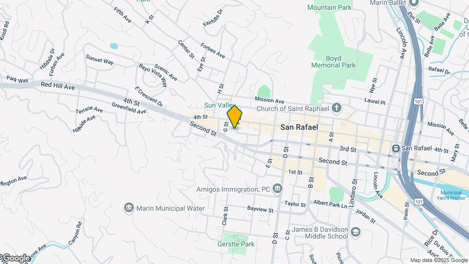 5 F St Mapa y Detalles de la Ubicación