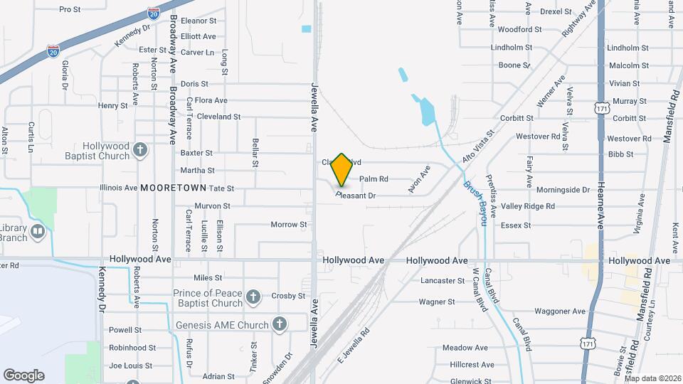 3530 Pleasant Dr Map and Location Details