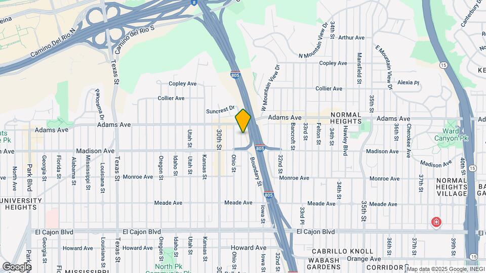4654 Boundary St Map and Location Details