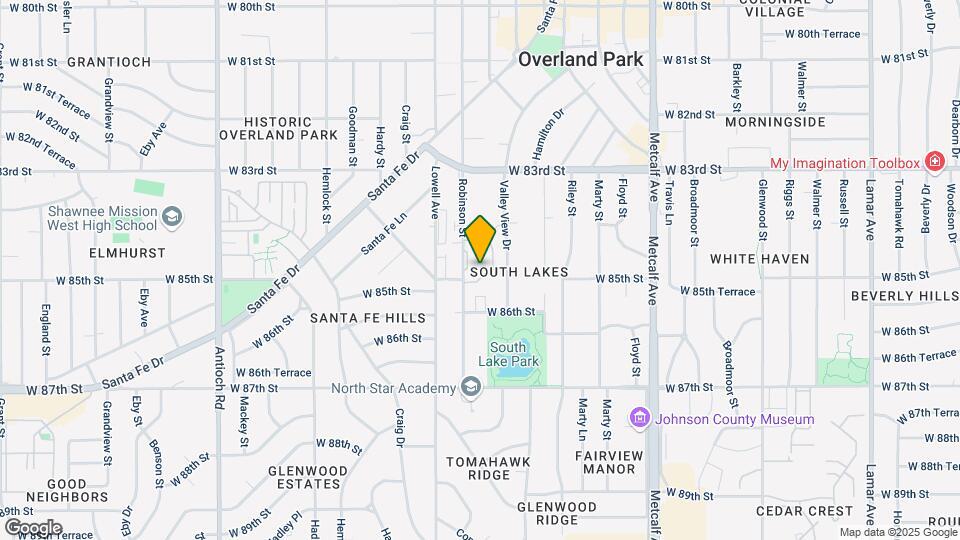 7716 W 85th St Map and Location Details