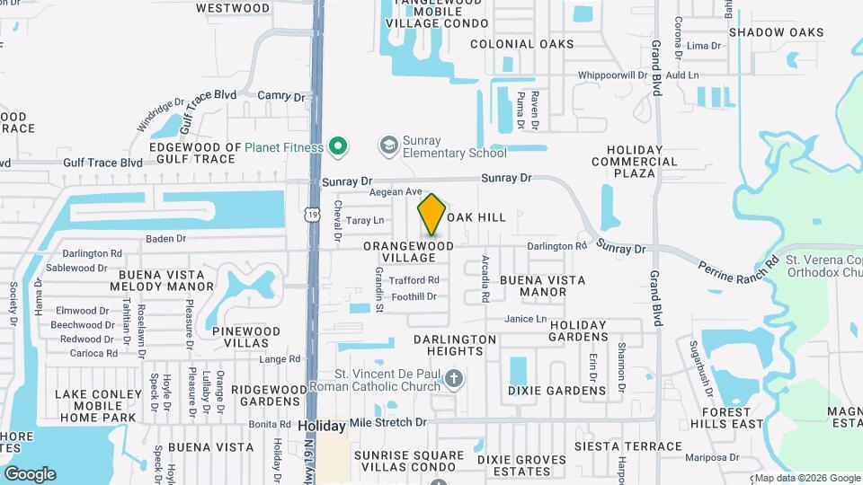 2509 Sweetwood Dr Map and Location Details