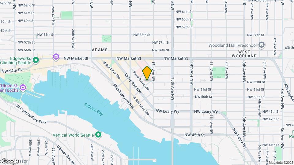 Russell Park Mapa y Detalles de la Ubicación