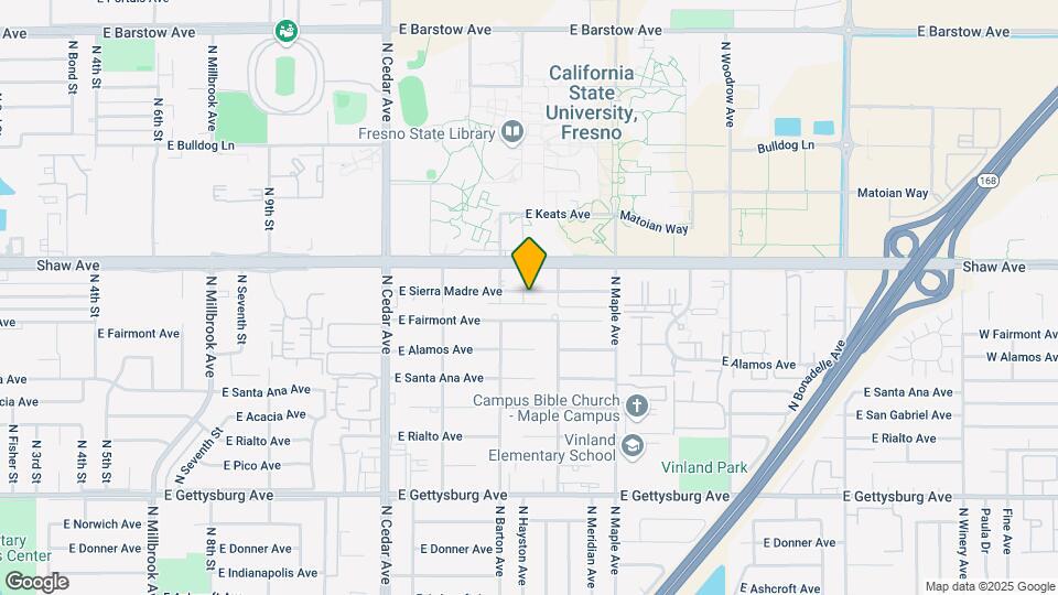 4524 E Sierra Madre Ave Map and Location Details