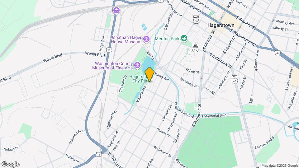 428 Virginia Ave Map and Location Details