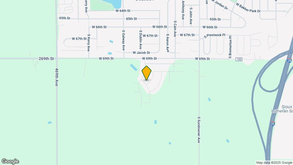 6309 S Burlow Trail Map and Location Details