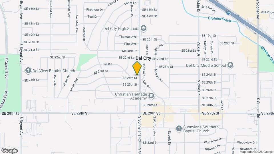 4229 Del Rd Map and Location Details