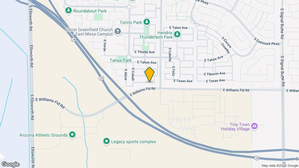9915 E Texas Ave Map and Location Details