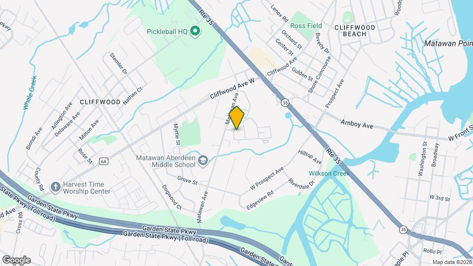 400 Matawan Ave Map and Location Details