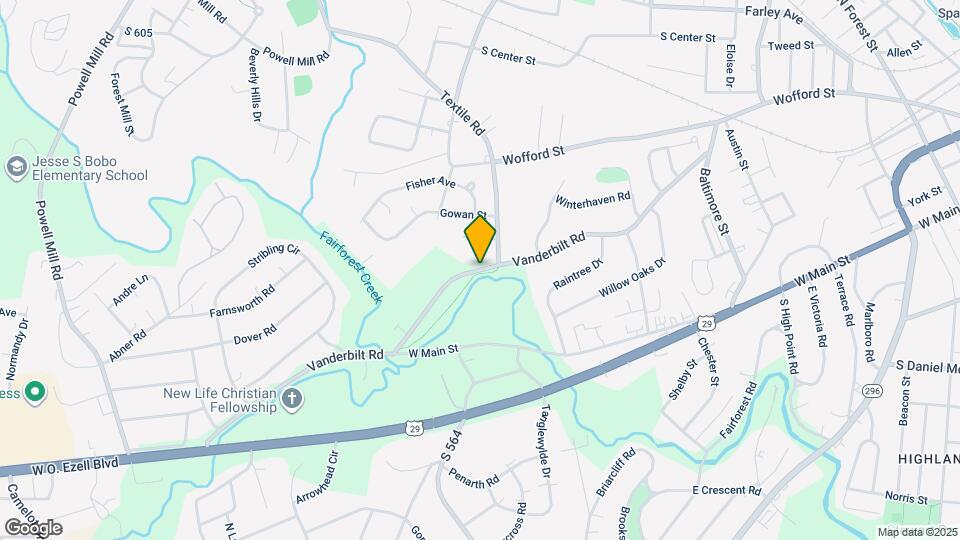 239 Vanderbilt Rd Mapa y Detalles de la Ubicación