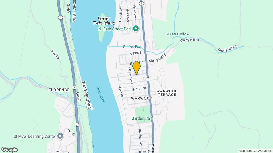 116 N 20th St Map and Location Details