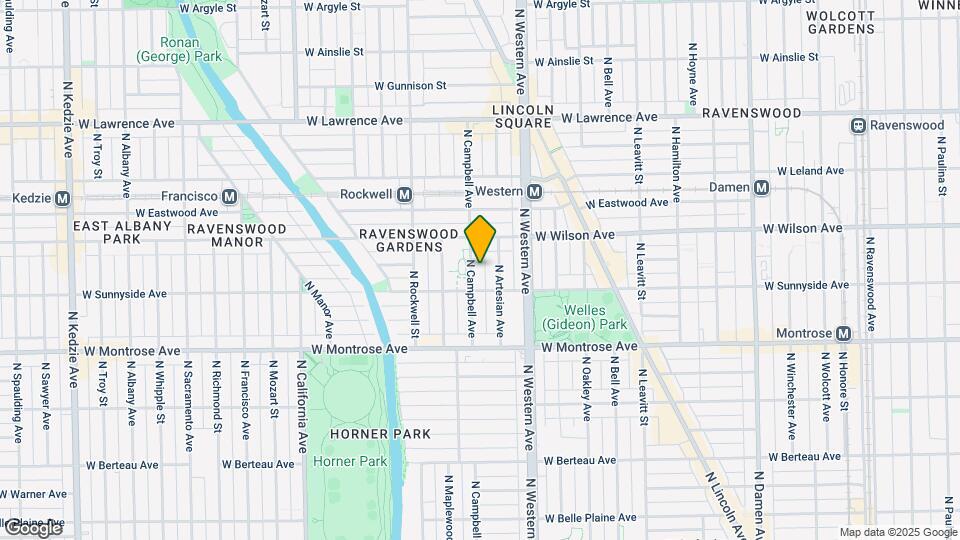 4523 N Campbell Ave Map and Location Details