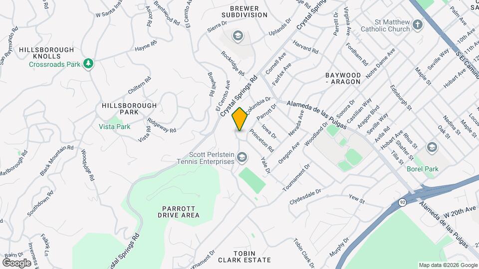 831 Columbia Dr Mapa y Detalles de la Ubicación