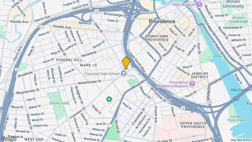 715 Westminster St Map and Location Details