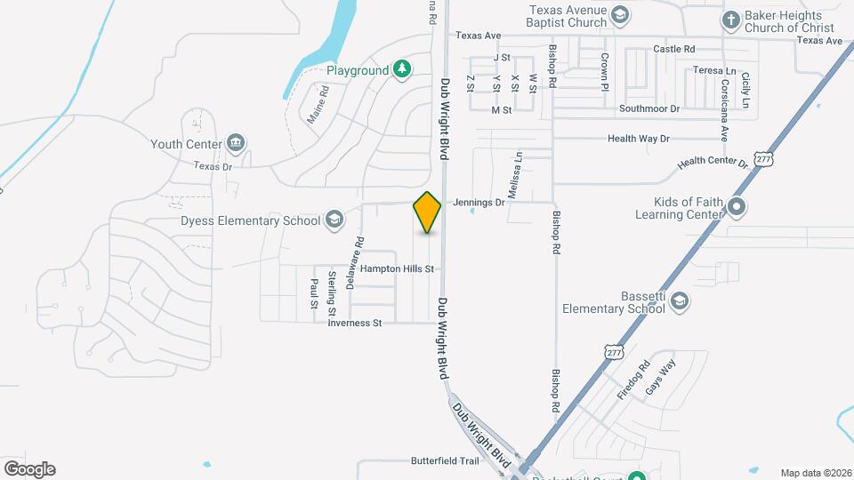 2892 Glennster St Map and Location Details