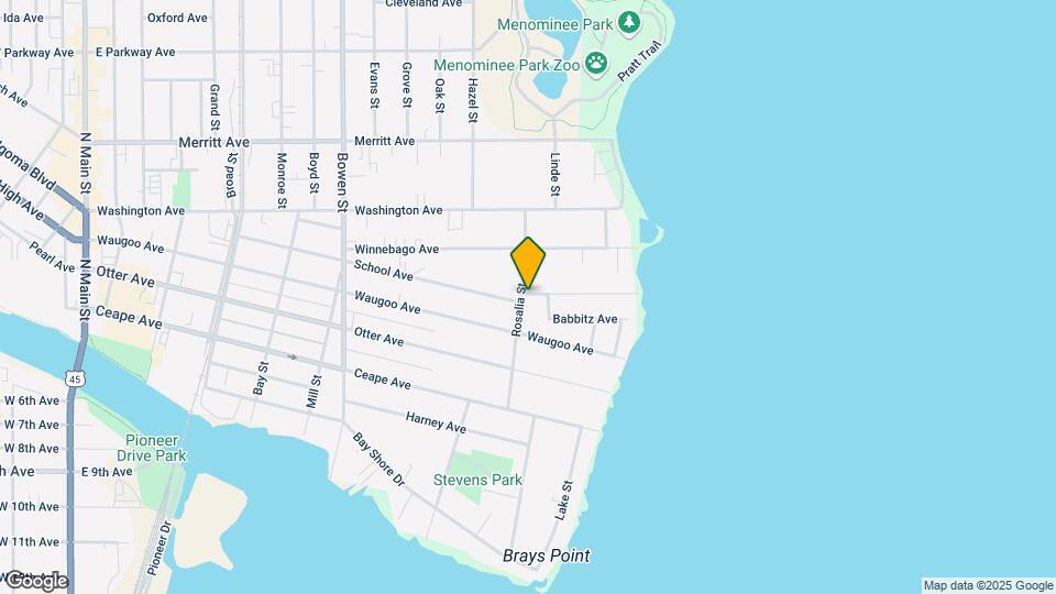 320 Rosalia St Mapa y Detalles de la Ubicación