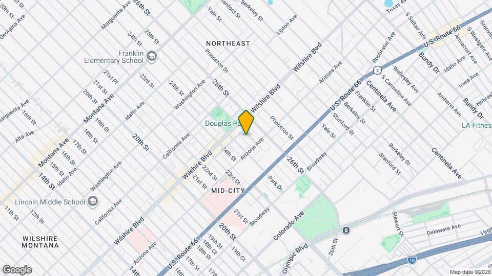 1234 25th St Mapa y Detalles de la Ubicación