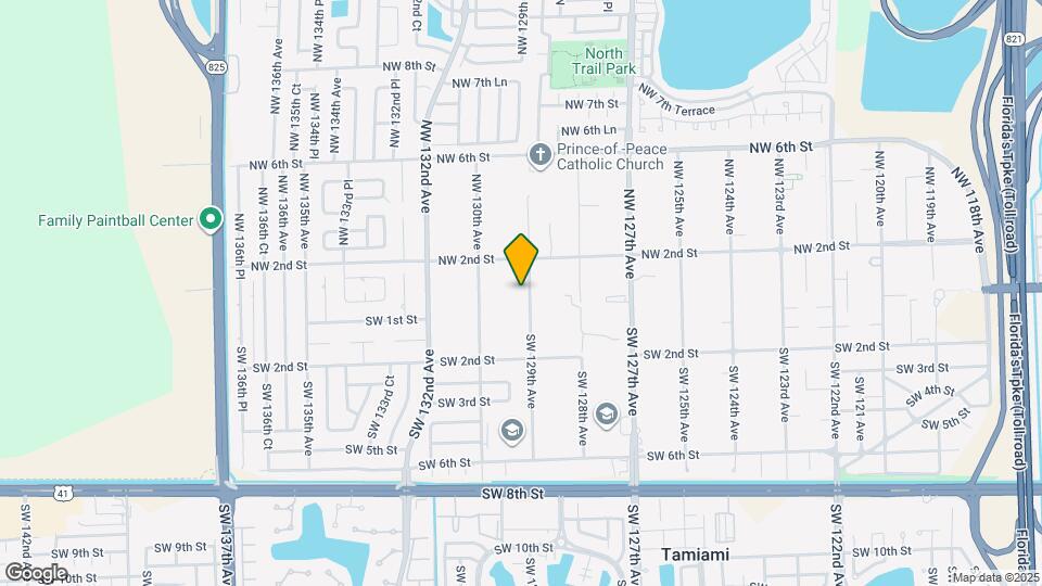 80 NW 129th Ave Map and Location Details