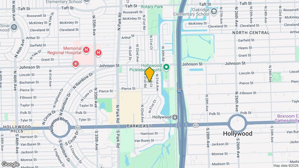 610 N 31st Ct Map and Location Details