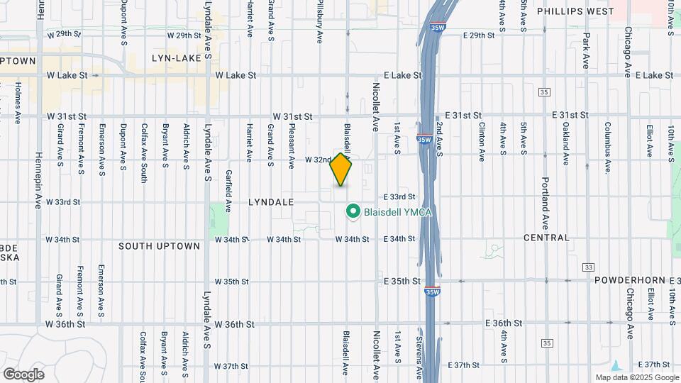 3232 Blaisdell Ave Map and Location Details