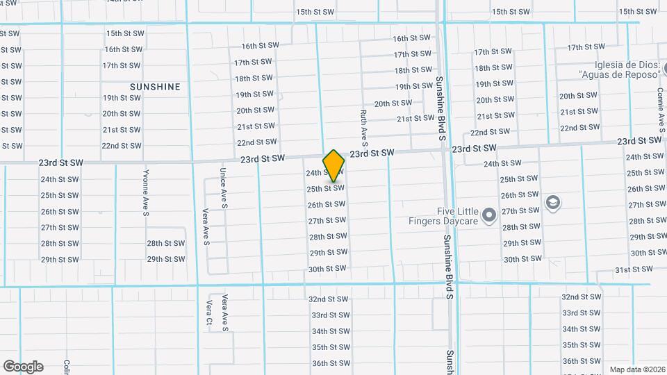 3306 25th St SW Mapa y Detalles de la Ubicación