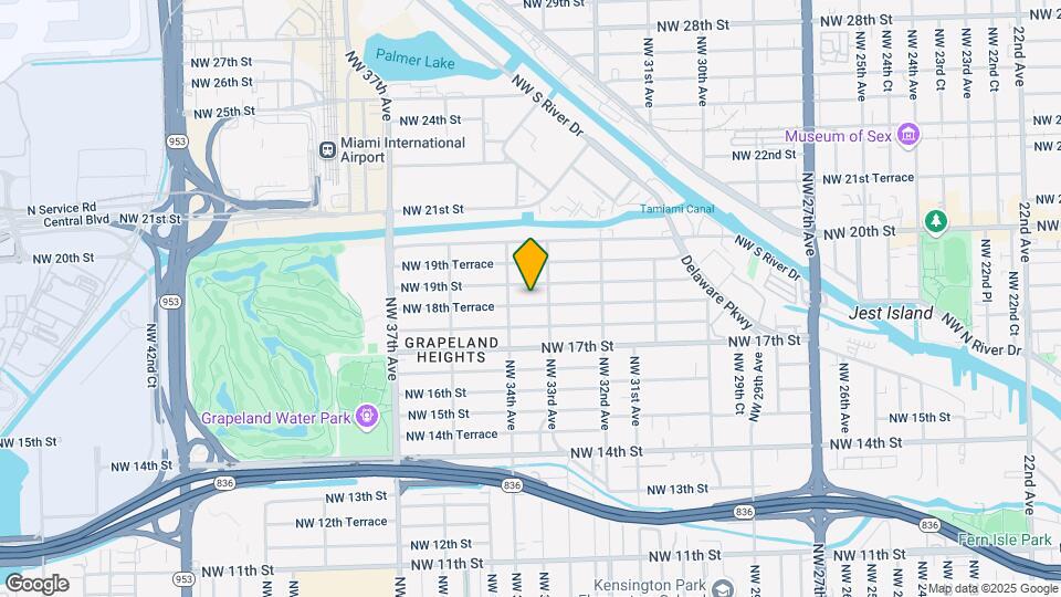3331 NW 18th Terrace Map and Location Details