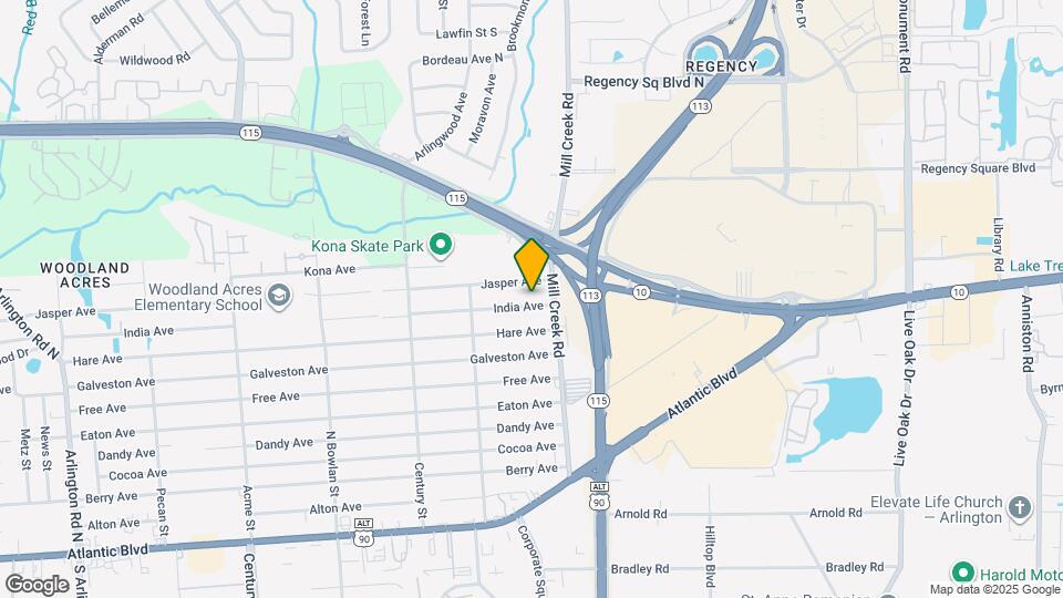 9109 India Ave Map and Location Details