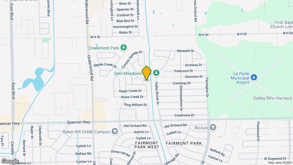 5406 Rock Springs Dr Map and Location Details