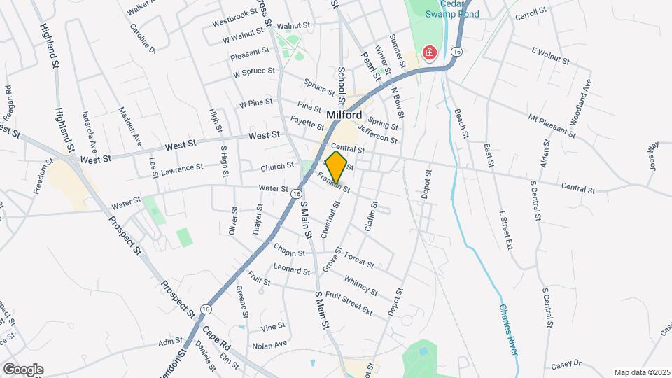 25 Franklin St, Unit 3 Map and Location Details