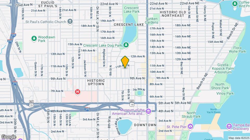 1025 7th St N Map and Location Details