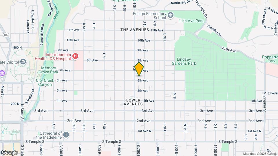 615 6th Ave Map and Location Details