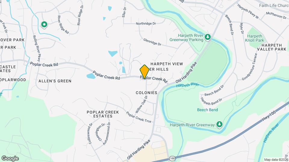 6337 Willow Oak Dr Map and Location Details