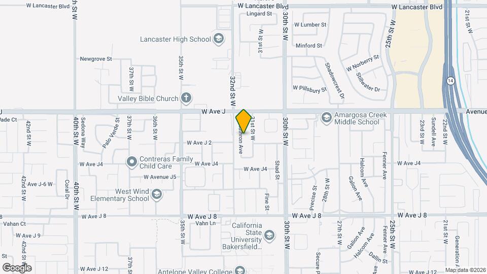 44246 Ruthron Ave Map and Location Details