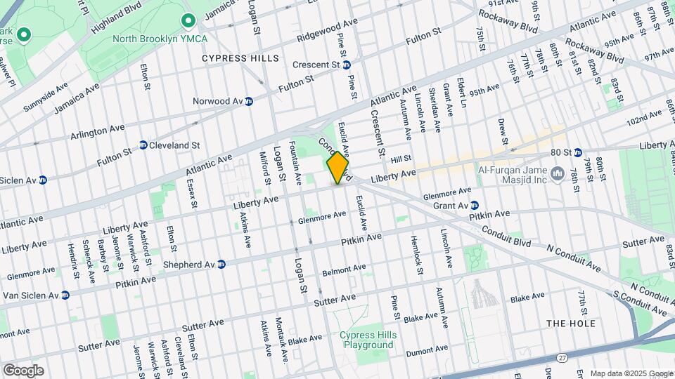 385 Chestnut St-Unit -2E Map and Location Details