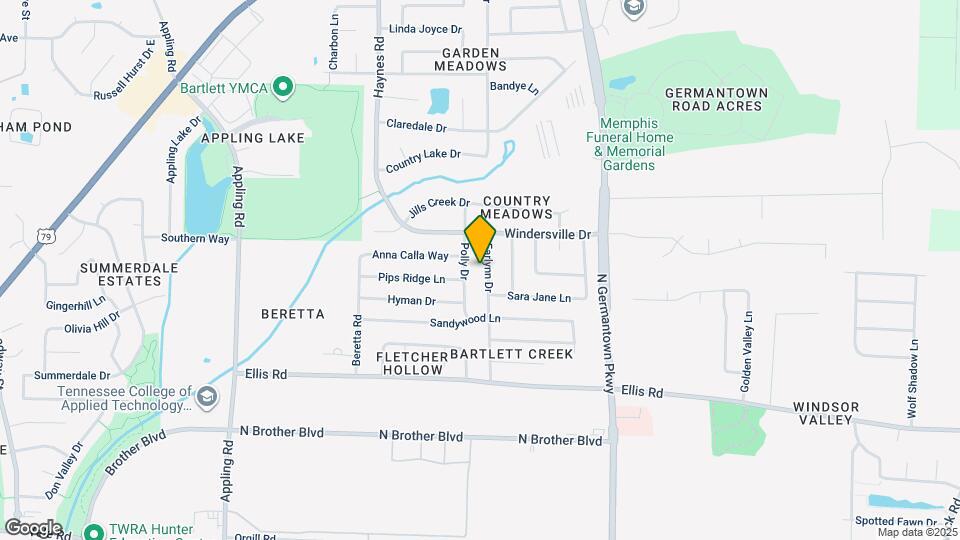 3549 Earlynn Dr Mapa y Detalles de la Ubicación
