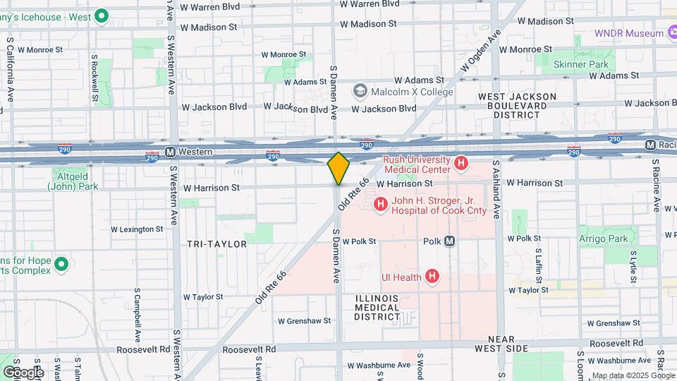 599 S Damen Ave-Unit -22B Map and Location Details